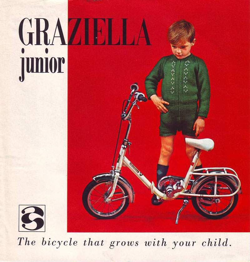 Graziella detsky skladaci bicykel