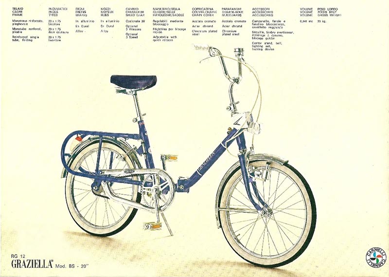 Graziella 20 skladaci bicykel