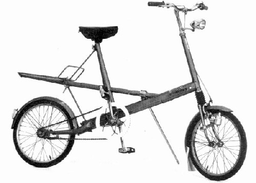 Moulton skladaci bicykel