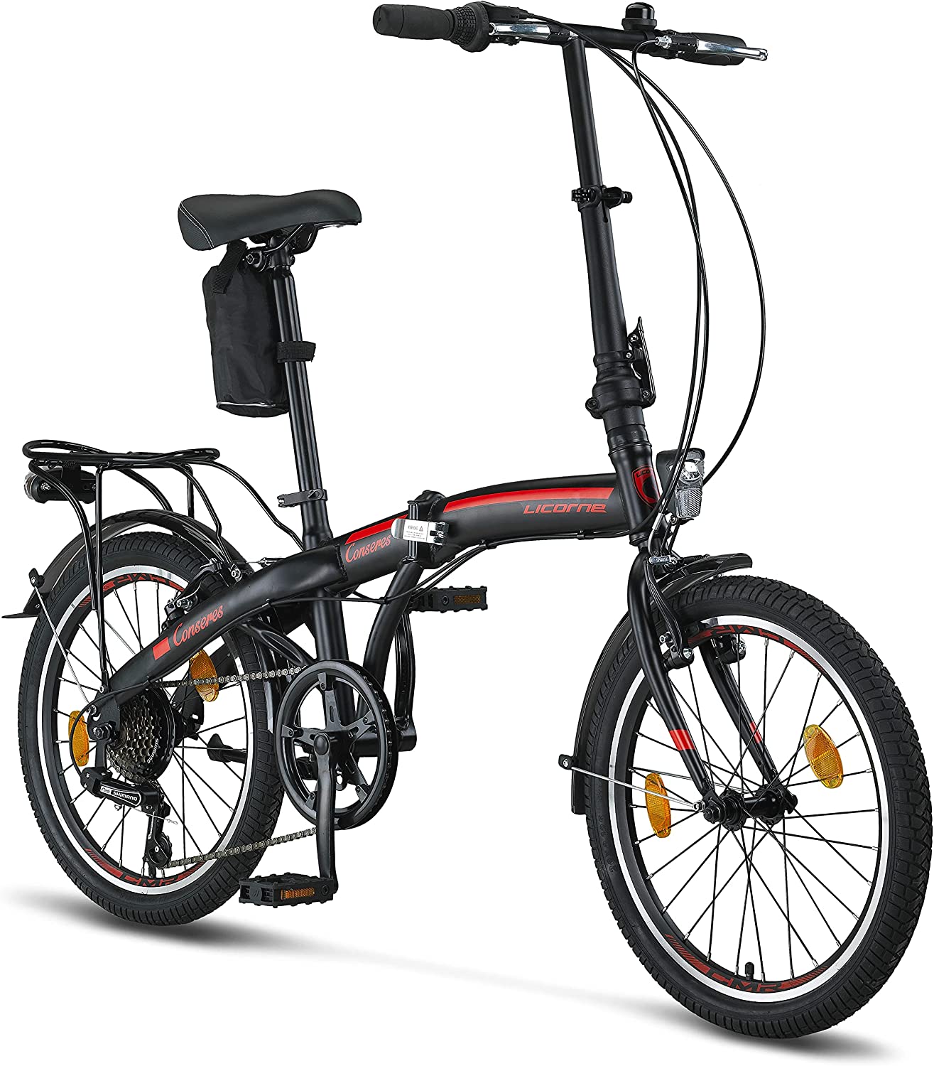 Skladaci bicykel Conseres 20 cierny