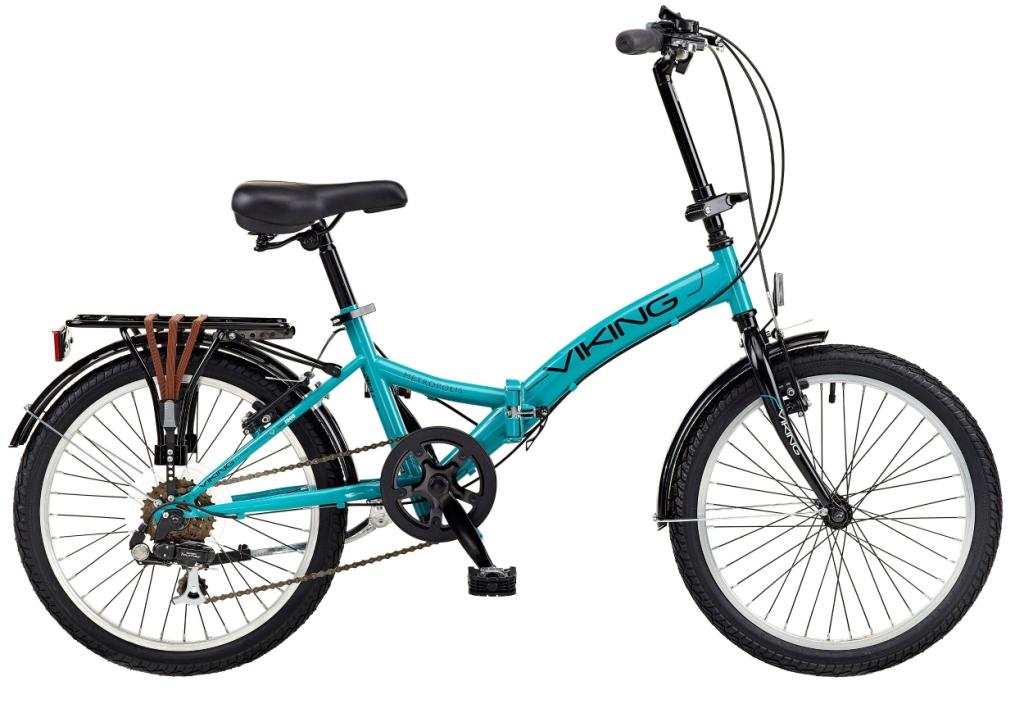 Viking Metropolis 2018 skladací bicykel 20 modrý