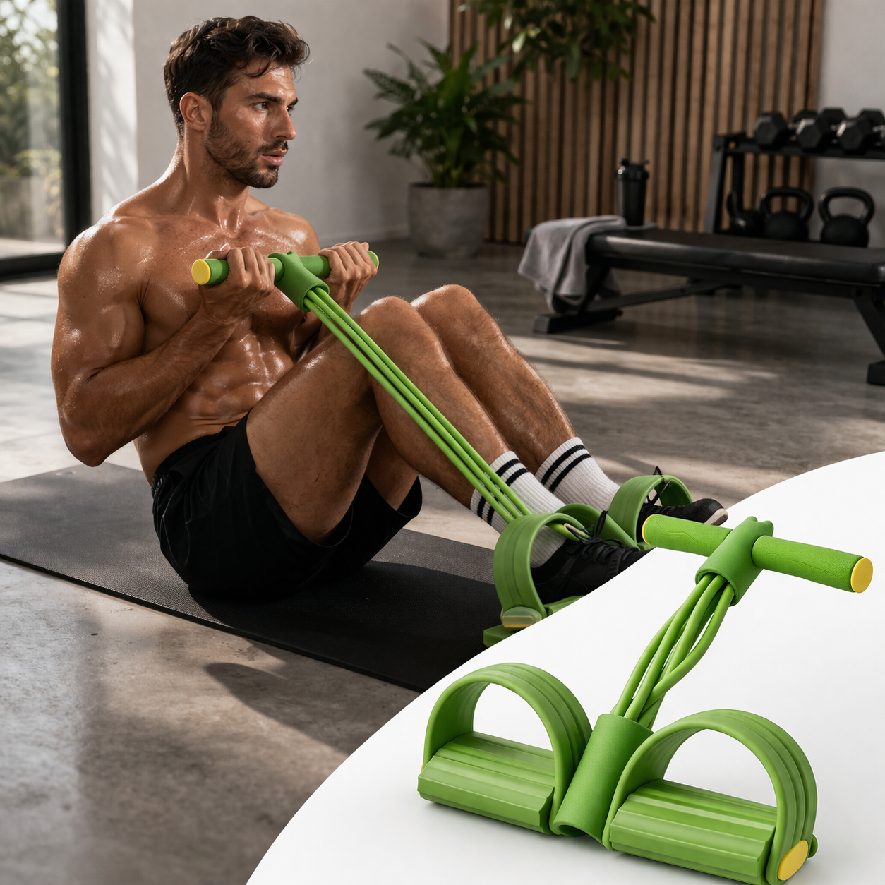 Fitness expander na celé telo – AB Puller