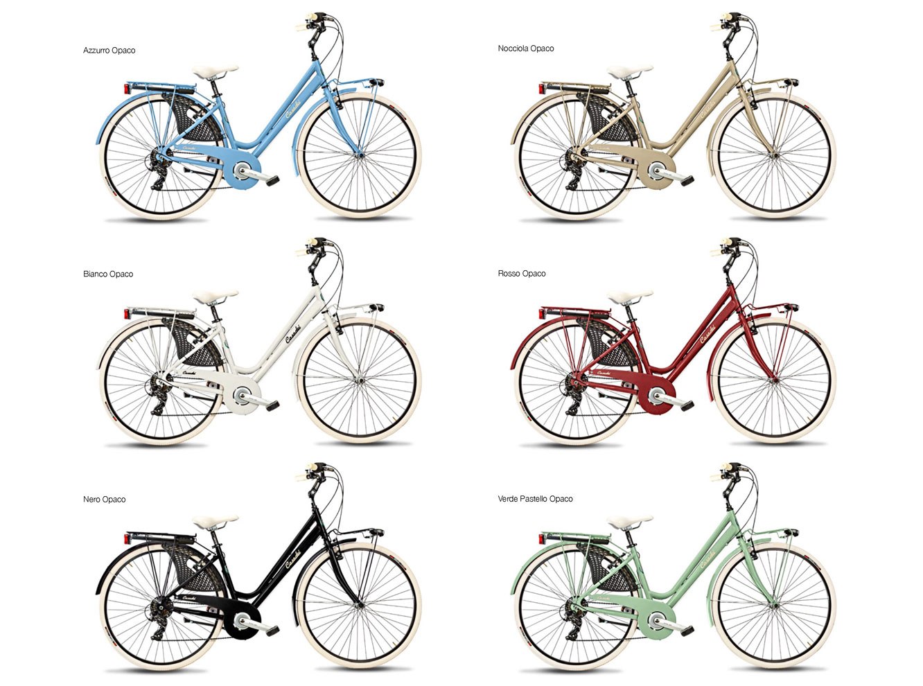 Dámsky bicykel Casadei Cottage 6V