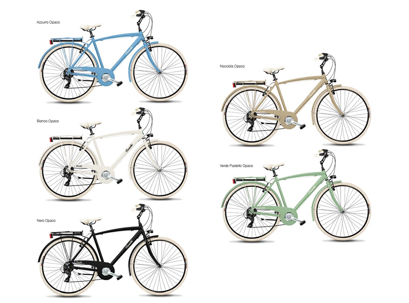 Pánsky bicykel Casadei Cottage 6V