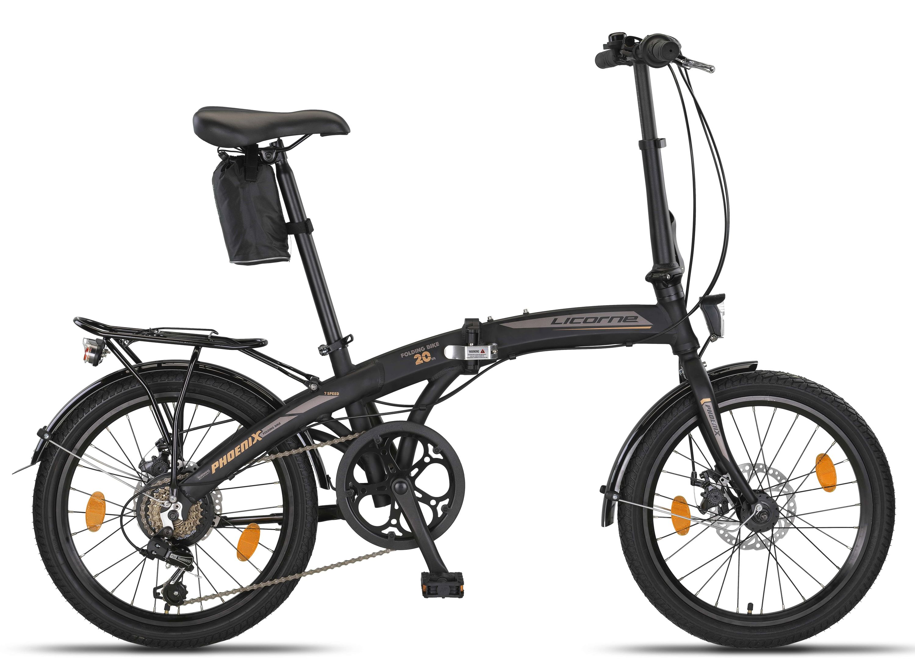 Skladací bicykel Phoenix Disc 20