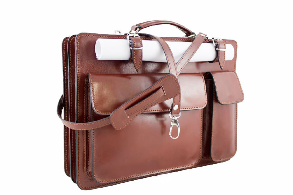 Pánska kožená aktovka Eric