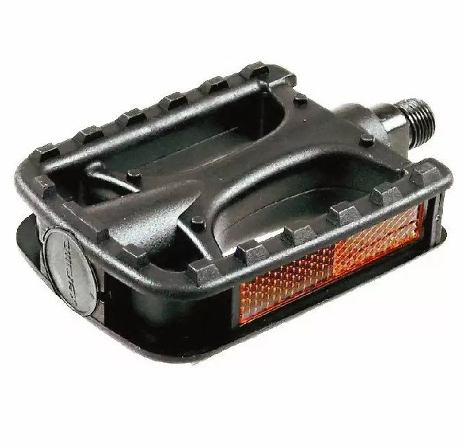 Pedále na bicykel BRN čierne - 2ks