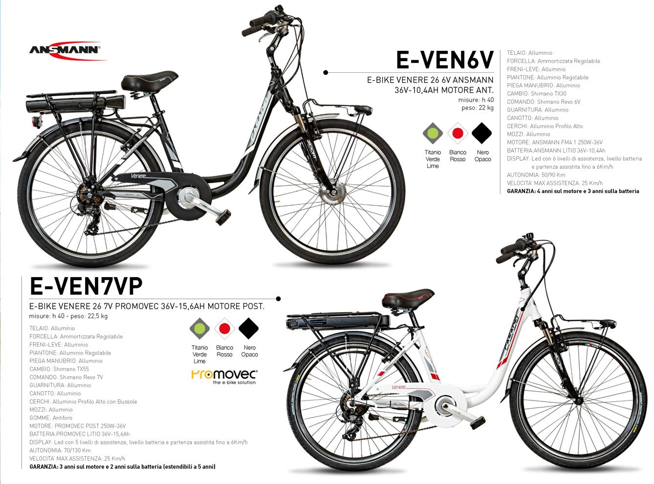 Dámsky elektrobicykel Venere E-VEN7VP