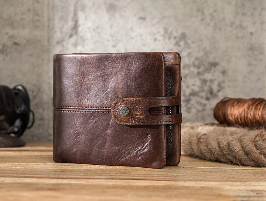 Contacts Hasp pánska kožená peňaženka