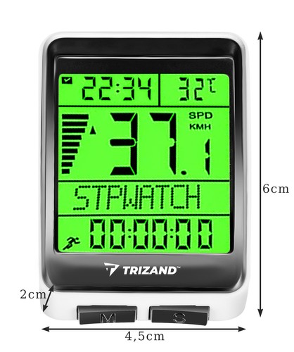Bezdrôtový tachometer Trizand 