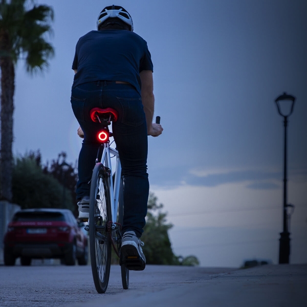 Zadné svetlo na bicykel Biklium
