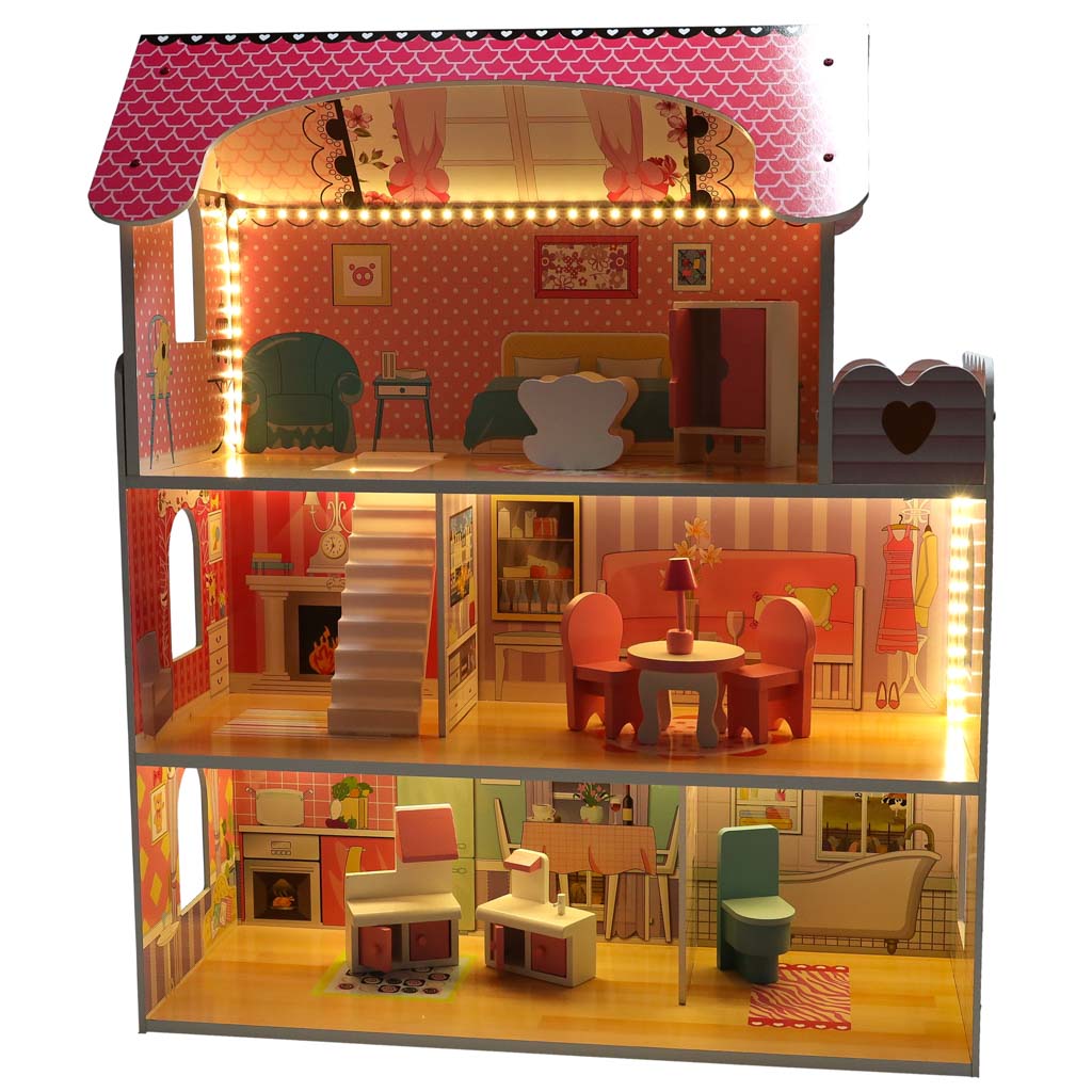 Lulilo Gardeno - drevený domček pre bábiky