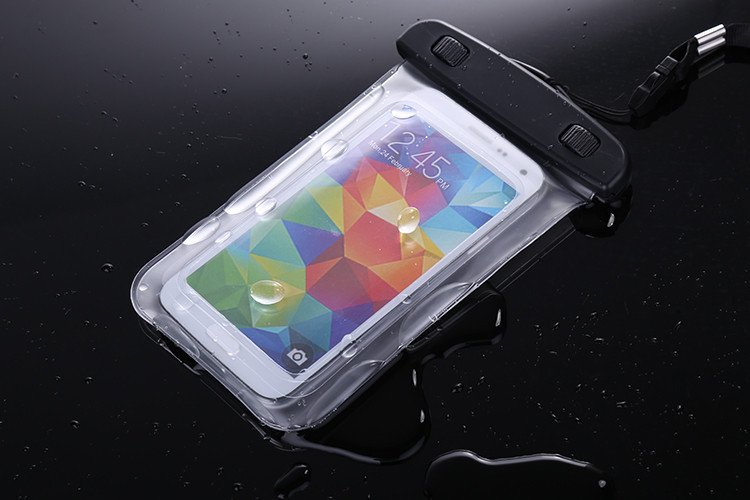 Vodotesné puzdro s popruhom na ruku