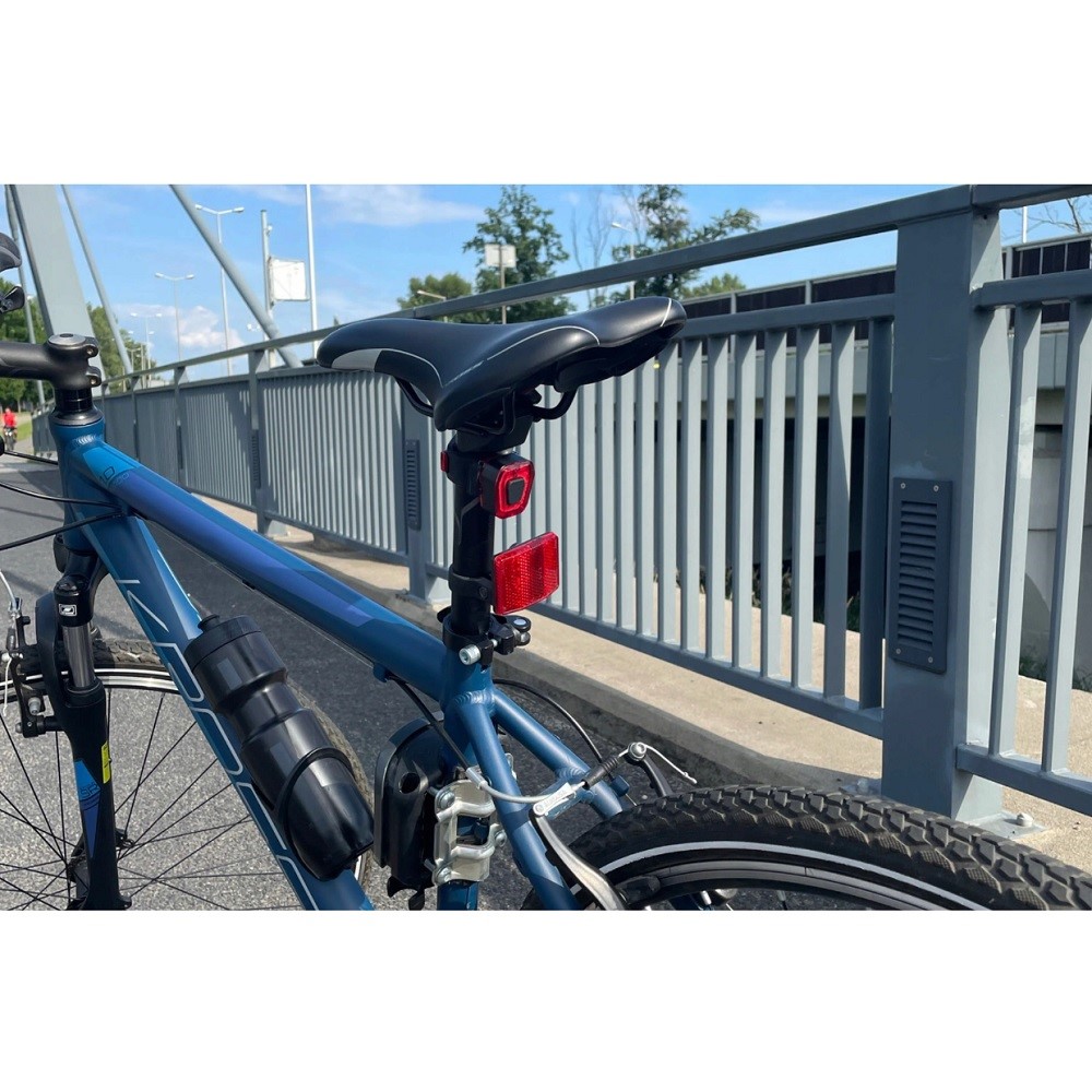 Zadné svetlo na bicykel – nabíjateľné 