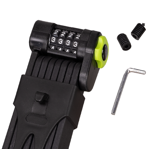 Skladací zámok na bicykel Trizand