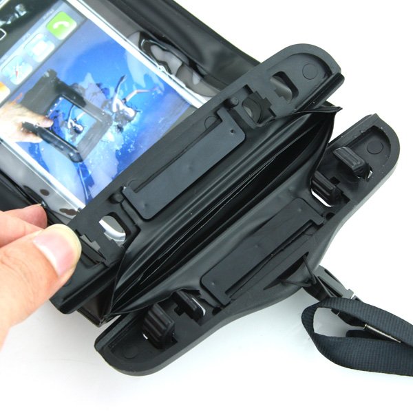 Vodotesné puzdro s popruhom na ruku