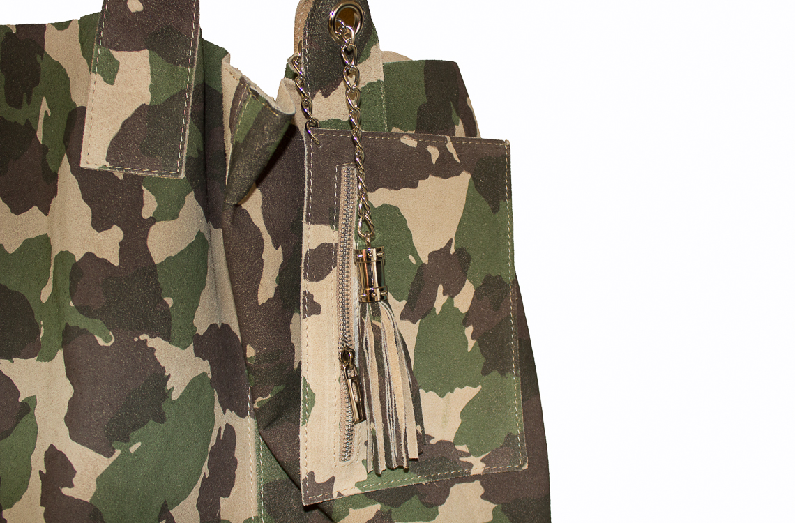 Army dámska kožená kabelka