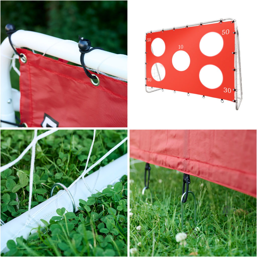 Futbalová bránka 2v1 – 215 x153×76 cm