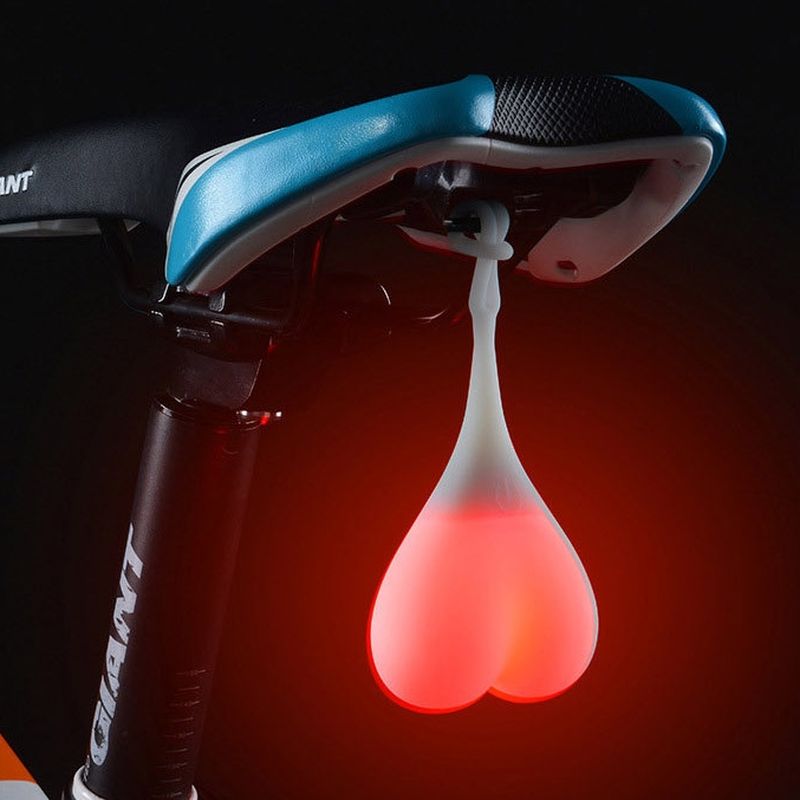LED svetlo na bicykel - cyklistické gule