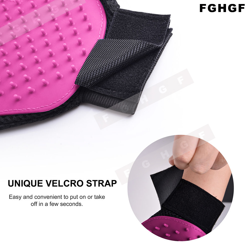 Masážna rukavica na srsť