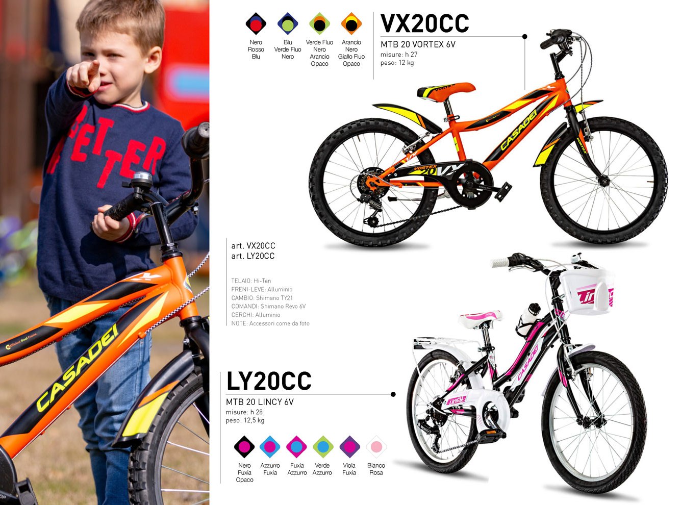 Detský dievčenský bicykel Lincy 20