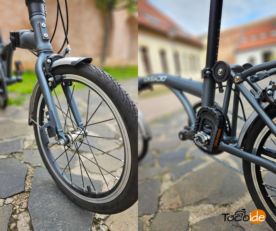 Skladací bicykel Casadei A-TASK 16