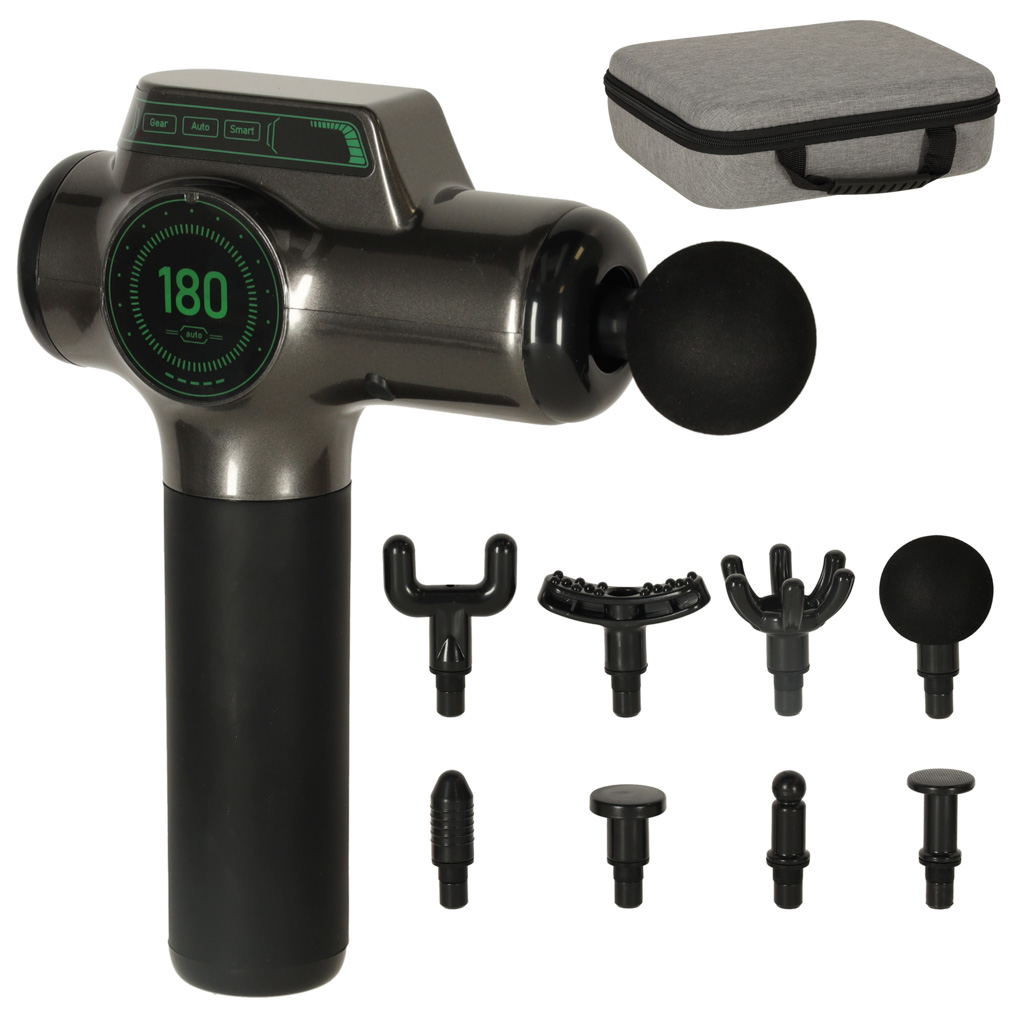 Masážna pištoľ – 8v1