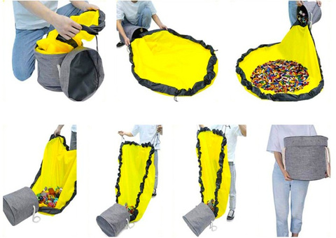 Kôš na hračky s podložkou